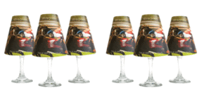 Horse Racing Lamp Shade for Wine Glasses