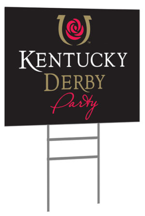 Derby Party Sign