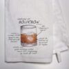 Anatomy of Bourbon T Towel