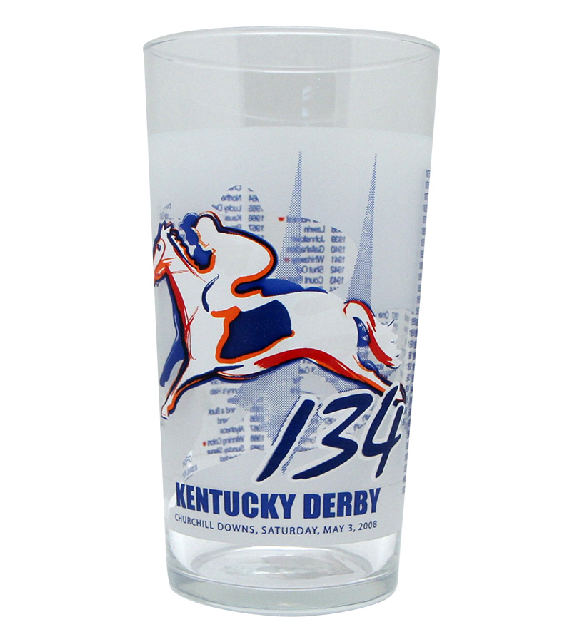 Official 134th Kentucky Derby Glass's Churchill Downs Saturday May 3rd 2008 Set 