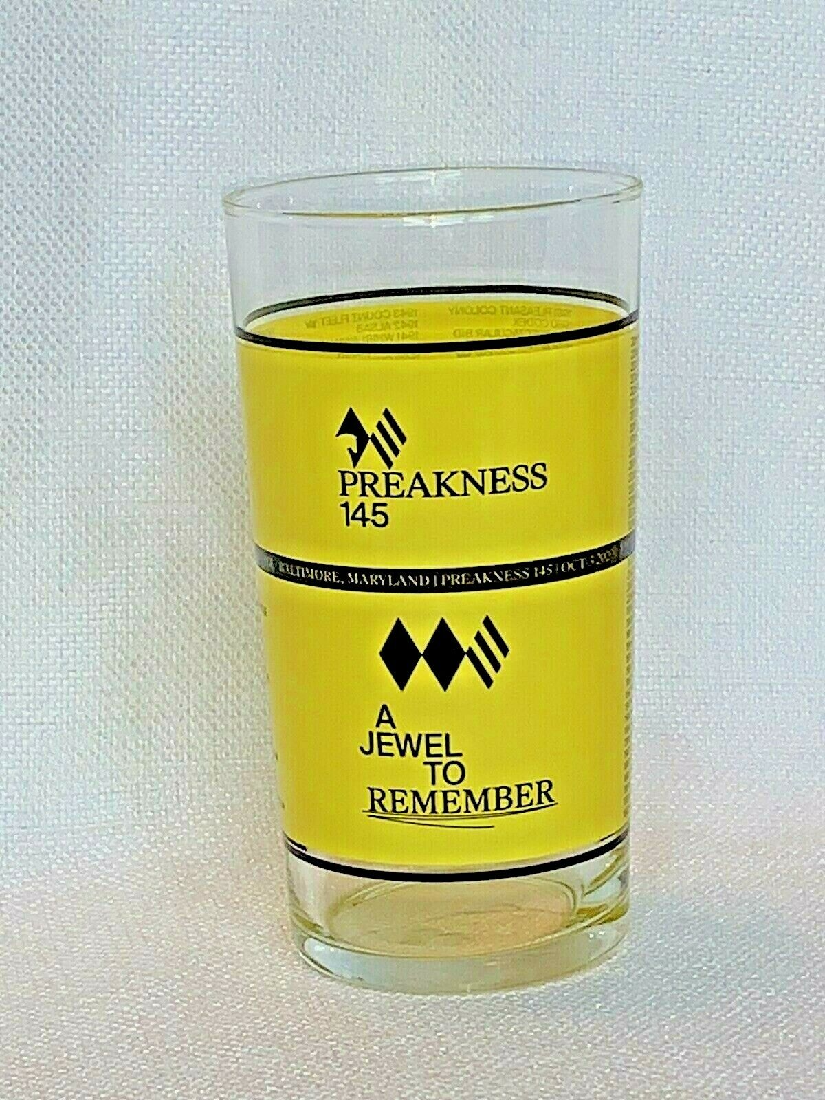 MINT!! NEW 2019 PREAKNESS Glass! A Preakness Glass for YOU! 