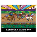 490220 The Art of the Kentucky Derby reflects the energy and excitement of the Greatest Two Minutes in Sports, and this year the feeling is being captured by world-renowned artist Romero Britto! His work is immediately recognizable, featuring bold black lines, bright colors, and high energy. This new charming print is the perfect addition to any Art of the Derby collection, and the perfect gift for any derby or art lover! 22″ x 28″ Open Edition Standard